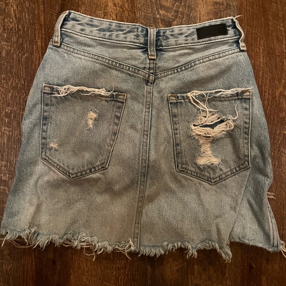 Abercrombie & Fitch Zoe Natural Rise Vintage A-Line skirt - Picture 2 of 2